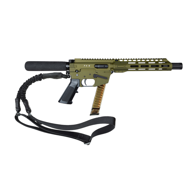 FREEDOM ORDNANCE FX9P10T-ODG FX9 9mm Luger 31+1 10" Black Nitride Stainless Steel Barrel