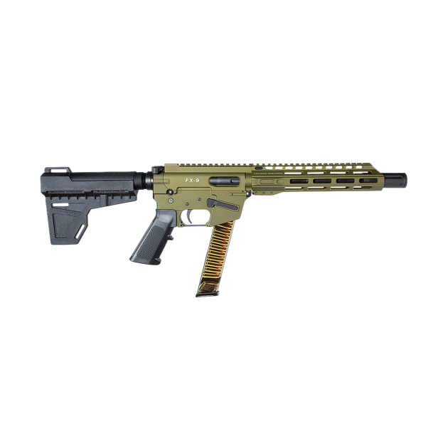 FREEDOM ORDNANCE FX9P10-ODG FX9P  9mm Luger 31+1 10" OD Green