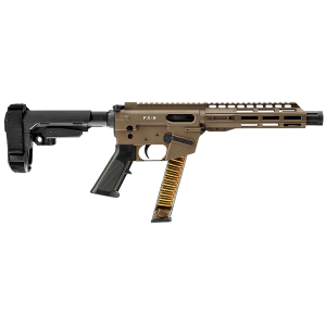 FREEDOM ORDNANCE FX9P8S-FDE FX9P  9mm Luger 31+1 8" Flat Dark Earth