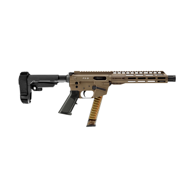 FREEDOM ORDNANCE FX9P10S-FDE FX9P 9mm Luger 31+1 10" Flat Dark Earth