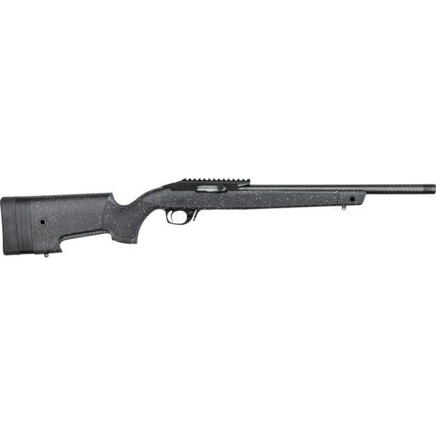 Bergara Rifles BXR002 BXR 22 LR 10+1 16.50" Carbon Fiber Barrel, Matte Blued Aluminum Receiver, Gray Speckled Black Synthetic Stock, Right Hand