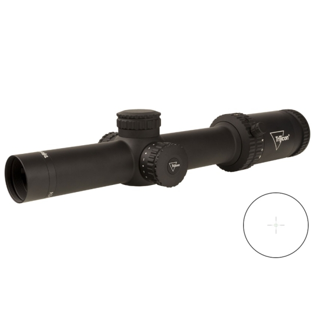 TRIJICON CREDO 1-6X24 BLK 30MM MRAD FFP