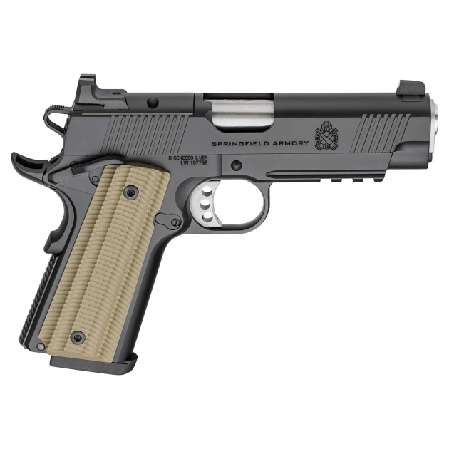 SPRINGFIELD ARMORY OPERATOR 1911 9MM 4.25" BLACK 2-9RD AOS OPTC READY