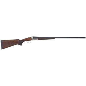 TriStar 38116 Bristol SxS 16 Gauge 28" 2rd 3" Silver Engraved with 24K Gold Inlay Rec Oiled Turkish Walnut Stock Right Hand (Full Size) Includes 5 MobilChoke