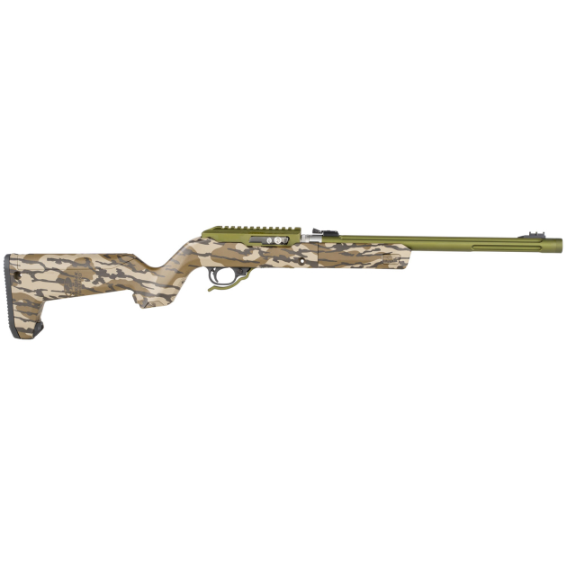 Tactical Solutions ATDMODBBMOB X-Ring Takedown VR 22 LR 16.50" 10+1 Matte Olive Drab Mossy Oak Bottomland Magpul X-22 Backpacker Stock Ambidextrous Hand