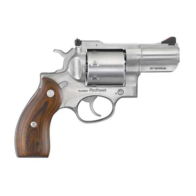 RUGER RDHWK 357MAG REV 2.75" STS HRDWD GRP FXD SGHT