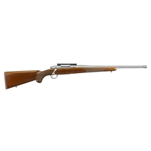 RUGER HAWKEYE HUNTER 6.5CM 22" STS THRDED BBL, AMERICAN WALNUT 4RD - Image 3