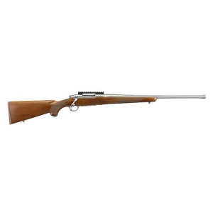 RUGER HAWKEYE HUNTER 7MM REM MAG BOLT RFL 24" STS THRDED BBL, AMERICAN WALNUT 3RD - Image 2