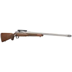 RUGER HAWKEYE HUNTER 300WM BOLT RFL, 24" STS THRDED BBL, AMERICAN WALNUT 3RD - Image 2
