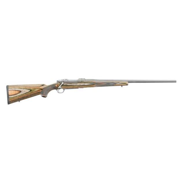 RUGER HAWKEYE PREDATOR 204 RUGER BOLT 24" MT STS BBL, GRN MTN LAM STOCK 5RD