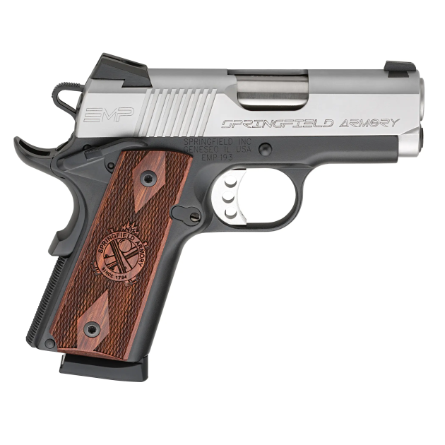 SPRINGFIELD ARMORY 1911 EMP COMPACT LW 3"BBL  9MM STS 3-9RD MAGS