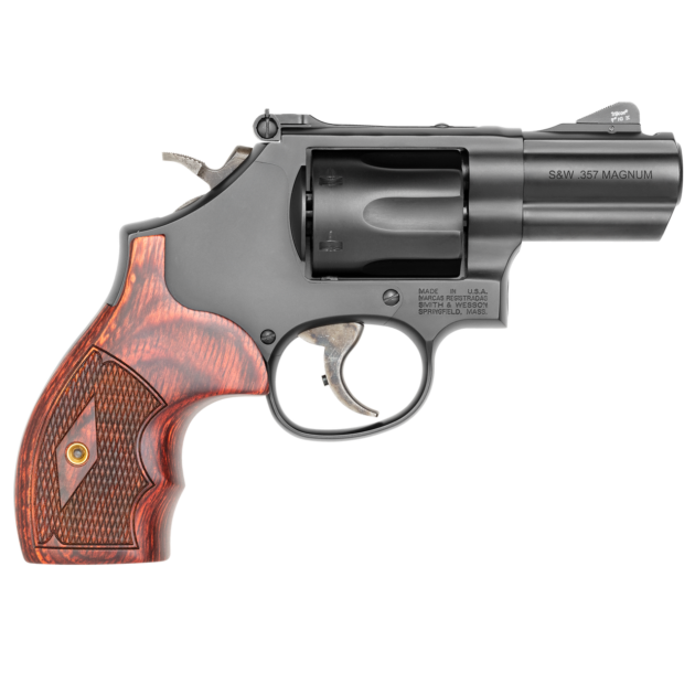 SMITH & WESSON PC MODEL 19 CARRY COMP, BLK 38SPL 2.5" 6RD DA/SA