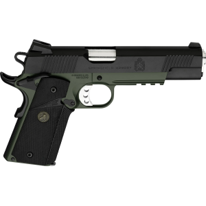 SPRINGFIELD ARMORY 1911 LOADED OPERATOR/MARINE CORP 45ACP, 5" ODG, 2-7RD