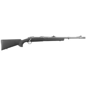 RUGER HAWKEYE ALASKAN BOLT RFL 375 RUGER, 20" MTTE STS BBL, THRDED, BLK HOGUE STOCK, 3RD