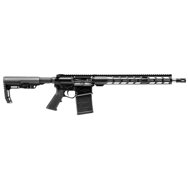 Patriot Ordnance Factory 02358 LMR Base 308 Win 10+1 16.50" Black Aluminum Receiver A2 Style Grip