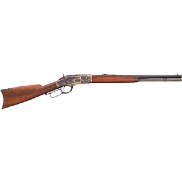 CIMARRON MODEL 1892 SADDLE RING CARBINE 44-40WCF LVR 20" COLOR CASE/WALNUT STOCK