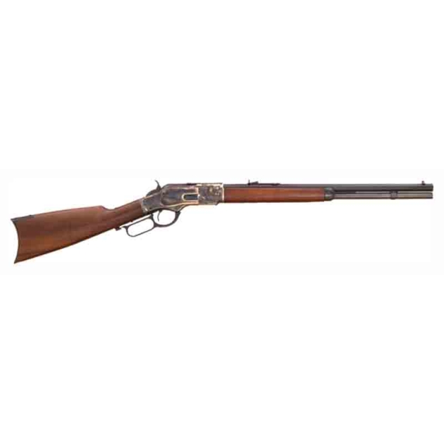 CIMARRON 1873 SHORT RIFLE - 357/38 20" CC/BLUED WALNUT