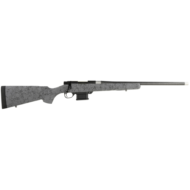 Howa HHSCF6ARCGRYBLK M1500 Mini Action Full Size 6 ARC 5+1 20" Black Threaded Barrel, Matte Blue Steel Receiver Drilled & Tapped, HS Precision Gray Synthetic Stock