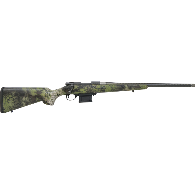 Howa HCE6ARCKAC 1500 Carbon Elevate 6mm ARC 22" Carbon Fiber Wrapped Threaded Barrel, Black Drilled & Tapped Steel Receiver, Fixed Stocky's Kryptek Altitude Synthetic Stock, Right Hand