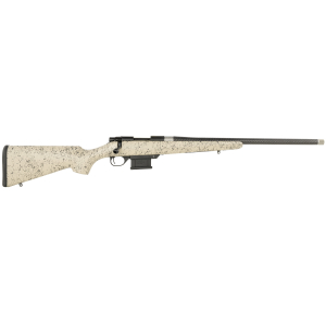 Howa HCE6ARCTAN 1500 Carbon Elevate 6mm ARC 22" Carbon Fiber Wrapped Threaded Barrel, Black Drilled & Tapped Steel Receiver, Fixed Stocky's Tan w/Black Webbing Synthetic Stock, Right Hand