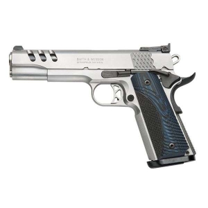 SMITH & WESSON PC1911 S/S 45 PSTL 5" 8RD SAO GLS BEAD - Image 3