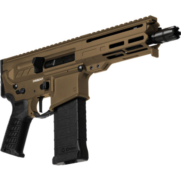 CMMG PISTOL DISSENT MK4 5.7X28 - MM 6.5" 32RD MIDNIGHT BRONZE