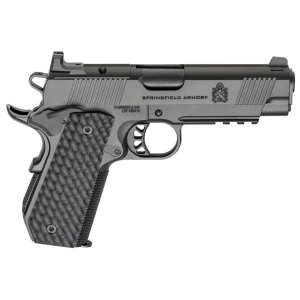 SPRINGFIELD ARMORY 1911 TRP AOS 9MM PISTOL 4.25" BLACK CARRY CUT, RAIL, 3-9RD MAGS