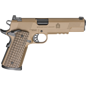 SPRINGFIELD ARMORY TRP 1911 45ACP W/ RAIL 2-8RD COYOTE