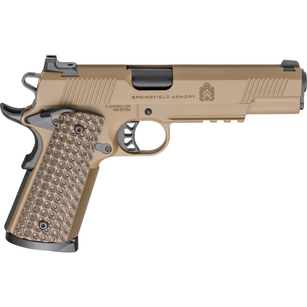 SPRINGFIELD ARMORY TRP 1911 45ACP W/ RAIL 2-8RD COYOTE