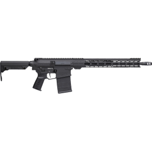 CMMG 33A590C-AB Resolute MK3 8.6 Blackout 20rd 16.10" Black Nitride 7075-T6 Aluminum Receiver 15" M-LOK Handguard CMMG Zeroed Grip