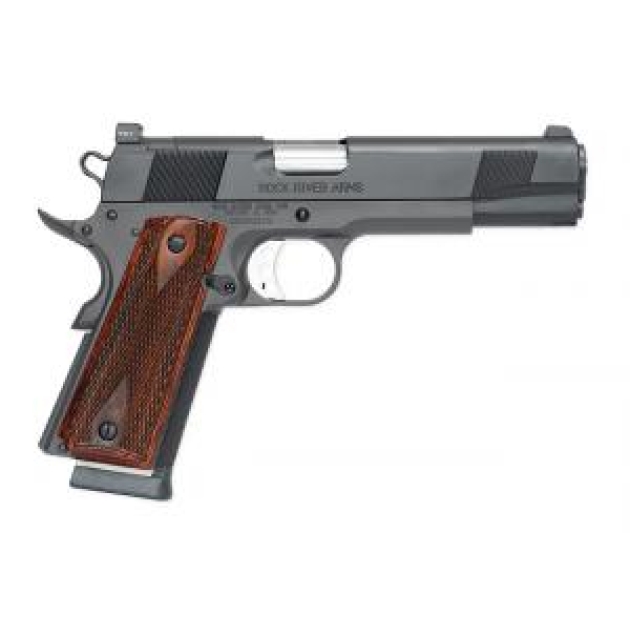 ROCK RVR 1911 CARRY 5" 9 MM PSTL WOOD GRPS 9RD