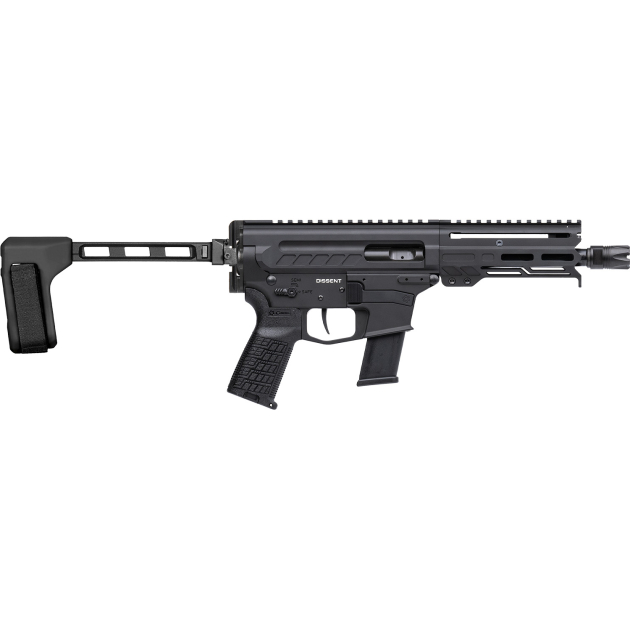 CMMG 45A250F-AB Dissent MKG 45 ACP 13rd 6.50" 5.5" Proprietary Handguard 7075-T6 Aluminum CMMG Zeroed Grip