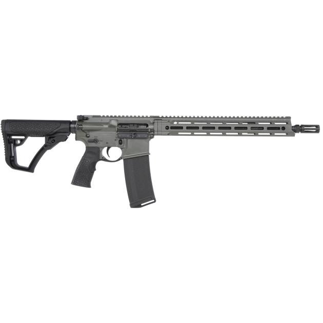 Daniel Defense 0212801219047 DDM4 V7 SLW 5.56x45mm NATO 14.50" 32+1 Deep Woods Green Cerakote 6 Position w/SoftTouch Overmolding Stock