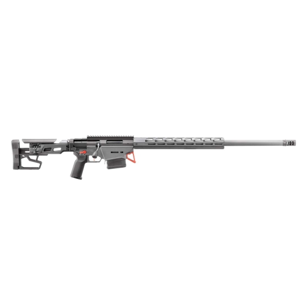 RUGER PRECISION RIFLE CUSTOM SHOP 6MM GT 26"BBL, STEALTH GRY CERAKOTE, TRIGGER TECH TRIGGER, 2-10RD