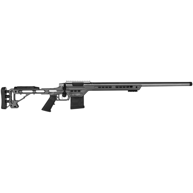 MasterPiece Arms 65CMPMRRHTNGPBA PMR  6.5 Creedmoor 10+1 24" Stainless Steel Tungsten Aluminum Tungsten V-Bedded BA Hybrid Chassis Stock Right Hand