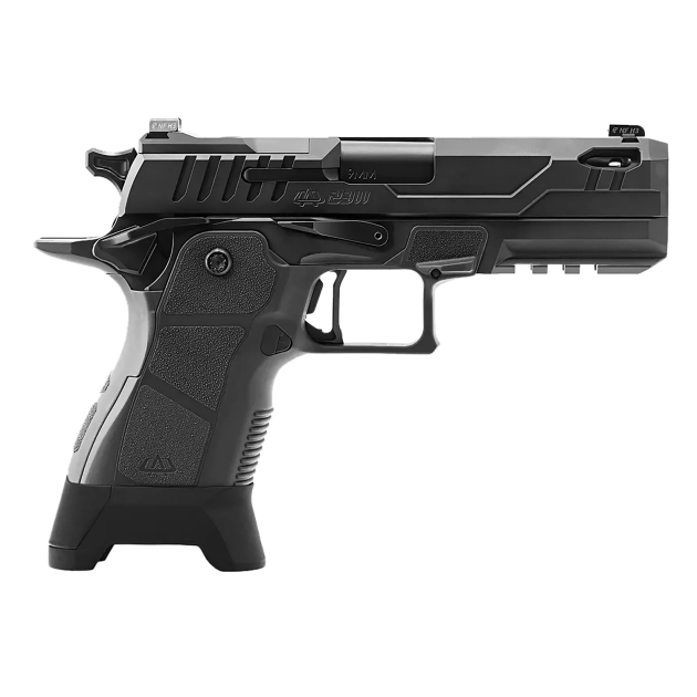 Oa Defense OA2311CPROPLSBLKPRT17 2311 Compact Pro Plus Kit 9x19 17rd 4.25" Black DLC Ported Barrel Black Optic Ready 17-4 Stainless Steel Slide Black Polymer Grip Ambidextrous