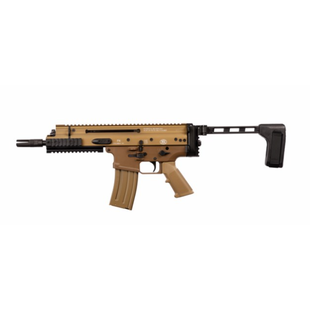 FN SCAR 15P VPR 5.56 7.5" FDE W/ SBT BRACE 1-30RD MAG