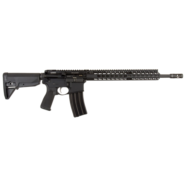 BCM 653790 RECCE-16 KMR-A 300 Blackout 16" 30+1 Black Hard Coat Anodized