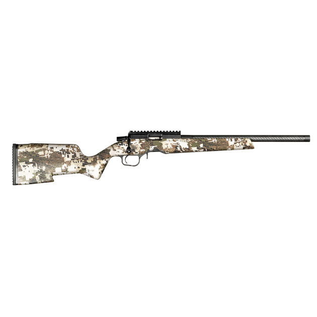 Christensen Arms 8011201900 Ranger  17 HMR 9+1 18" Carbon Fiber/Threaded Barrel, Black Anodized Finish, Sitka Subalpine Camo Stock
