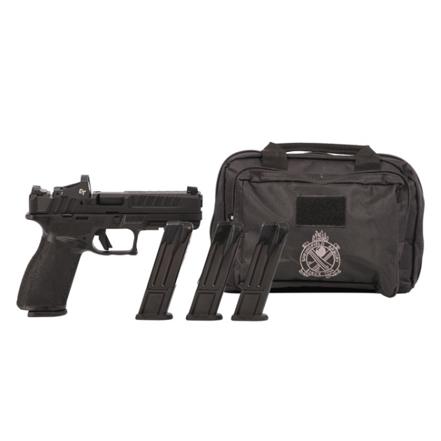 SPRINGFIELD ARMORY ECHELON GEAR UP PKG U NOTCH 9MM PSTL 4.5" 5-10RD + RANGE BAG, CT-1500