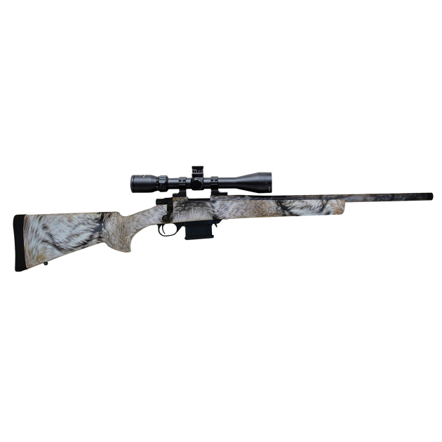 Howa HMA70722FY M1500 Mini Action Full Size 7.62x39mm 5+1 20" Yote Heavy Barrel, Yote Drilled & Tapped Steel Receiver, Yote Fixed HTI Synthetic Stock, Nikko Stirling GamePro 4-12x40mm