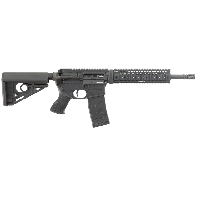 Larue Tactical LT1555612QUAD LT15  Quad Rail 5.56 30+1 12" Stealth Barrel Black Right Hand