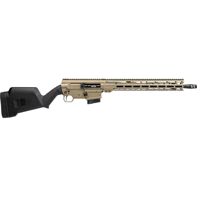 CMMG 64A190CCT Dissent BR4 *CA Compliant 6.5 Grendel 10+1 16.10" Black Nitride Threaded Barrel, Coyote Tan Cerakote Picatinny Rail Aluminum Receiver, Magpul SGA Black Synthetic Stock