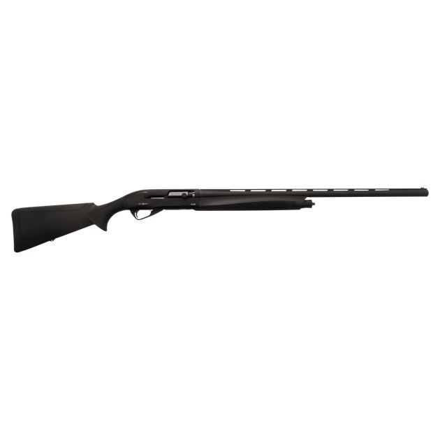 Silver Eagle Arms CAR12128BLK Carlyle  Full Size 12 Gauge Semi-Auto 3" 4+1 28" Black Cerakote Vent Rib Barrel, Black Steel Receiver, Fixed Black Synthetic Stock, Right Hand