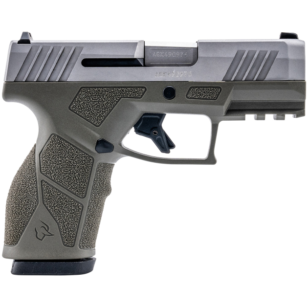 Taurus 1-GX2939O GX2  9mm 13+1 3.37" Matte Stainless Steel Barrel, Matte Serrated Stainless Steel Slide, OD Green Polymer Frame w/Picatinny Rail, Polymer Grip