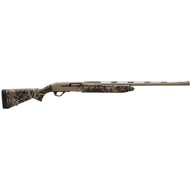 Winchester Repeating Arms 511304292 SX4 Hybrid Hunter 12 Gauge 3.5" 4+1 (2.75") 28", FDE Cerakote Barrel/Rec, Realtree Max-7 Furniture, TruGlo Fiber Optic Sight