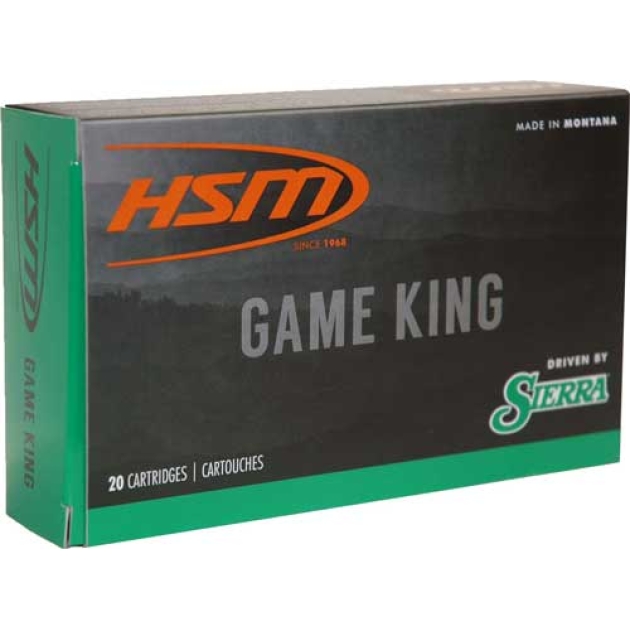 HSM 375 WIN 200GR GAME KING - 20RD 25BX/CS