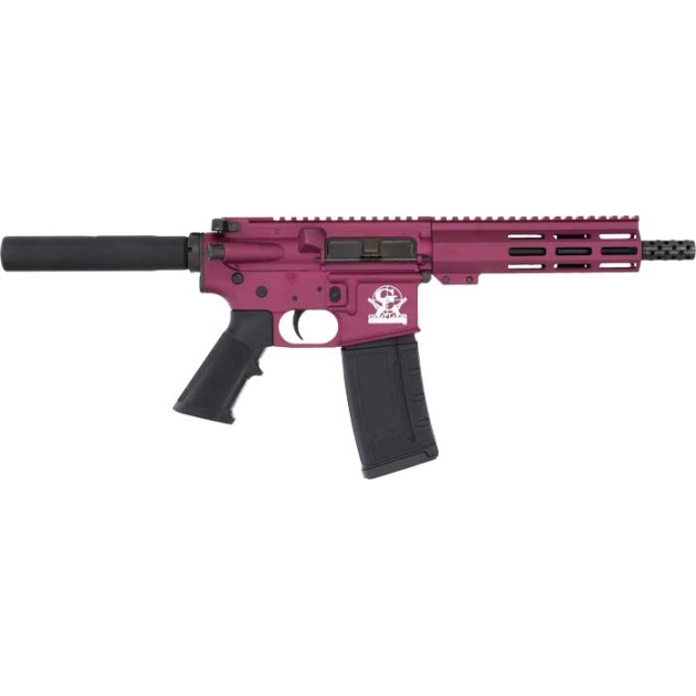GLFA AR15 PISTOL 223 WYLDE - 7.5" NITRIDE BARREL BLK CHERRY