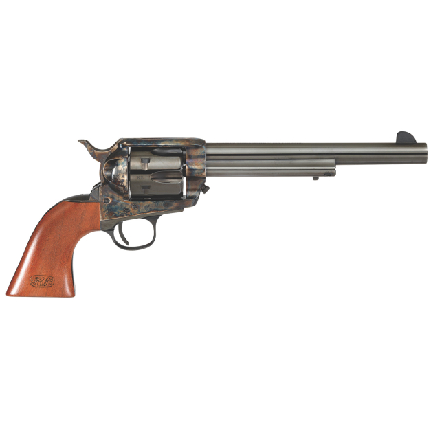 Cimarron PP514M00HN U.S. Calvary Henry Nettleton 45 Colt (LC) 6 Shot, 7.50" Blued Steel Barrel & Cylinder, Color Case Hardened Steel Frame, Walnut Grip, Exposed Hammer