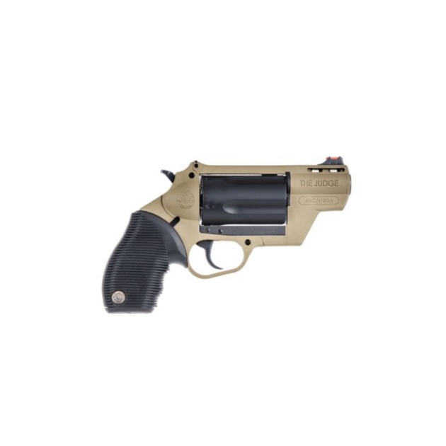 TAURUS PUB DEF POLY 410/45 FDE/BLK 2"